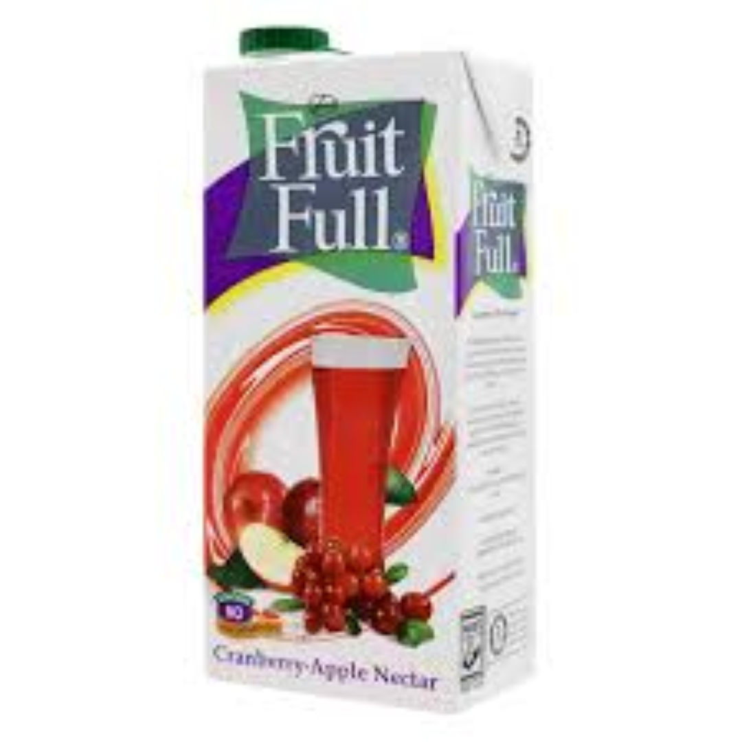 FRUIT FULL CRANBERRY APPLE 1LT